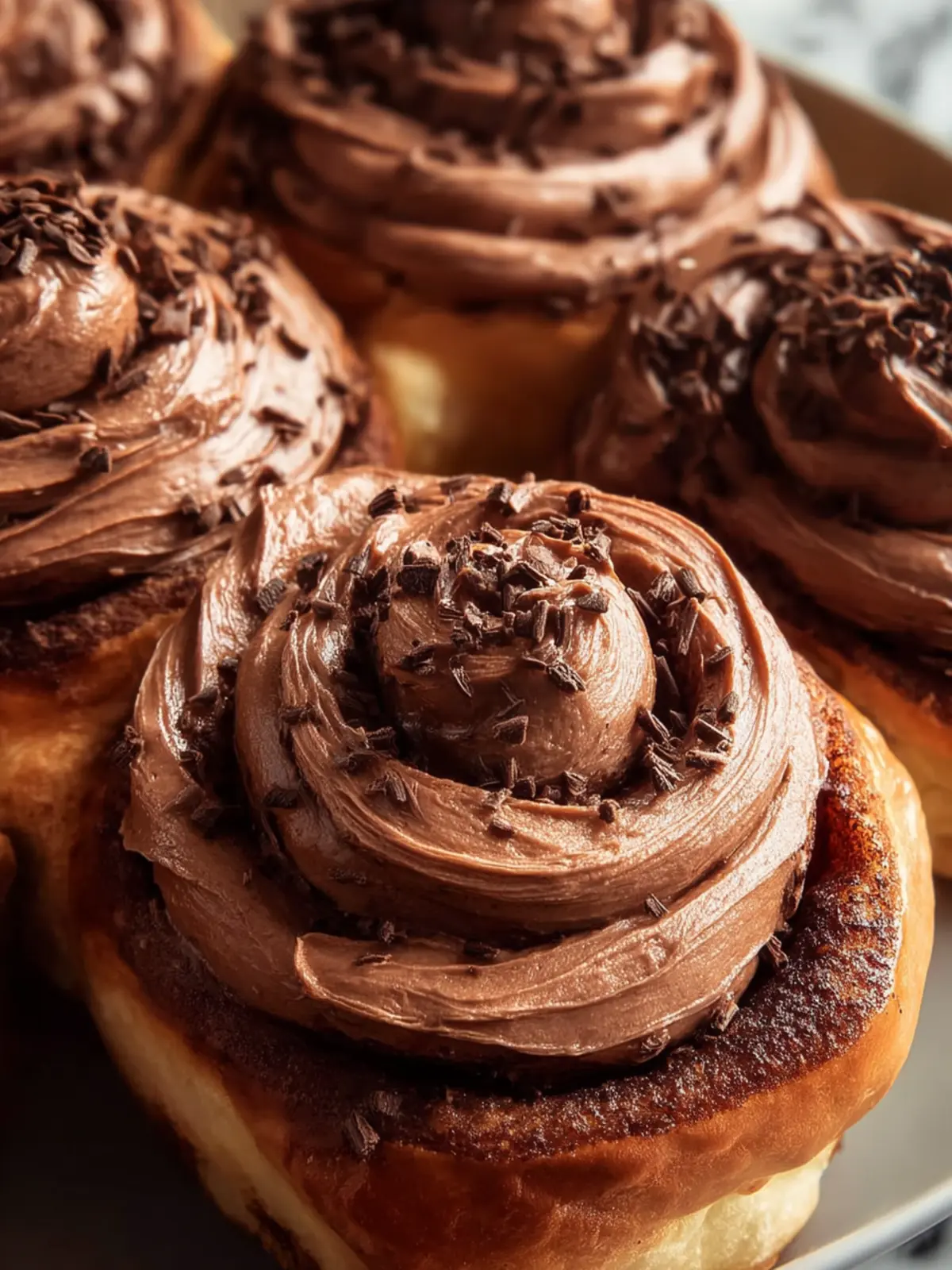 Chocolate Cinnamon Rolls: Indulgent Treat with Creamy Frosting 8