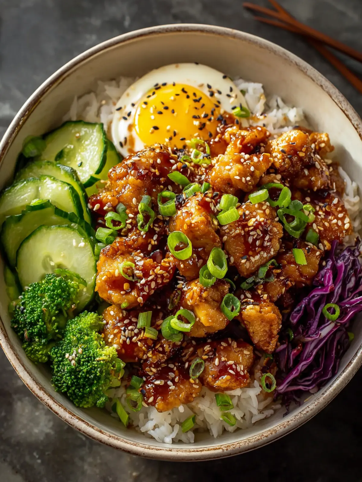 Honey Garlic Chicken Bowls: Easy, Flavor-Packed Delight! 5 Honey Garlic Chicken Bowls First Image