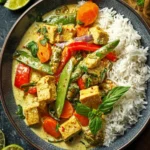 Tofu Green Curry with Vegetables First Image