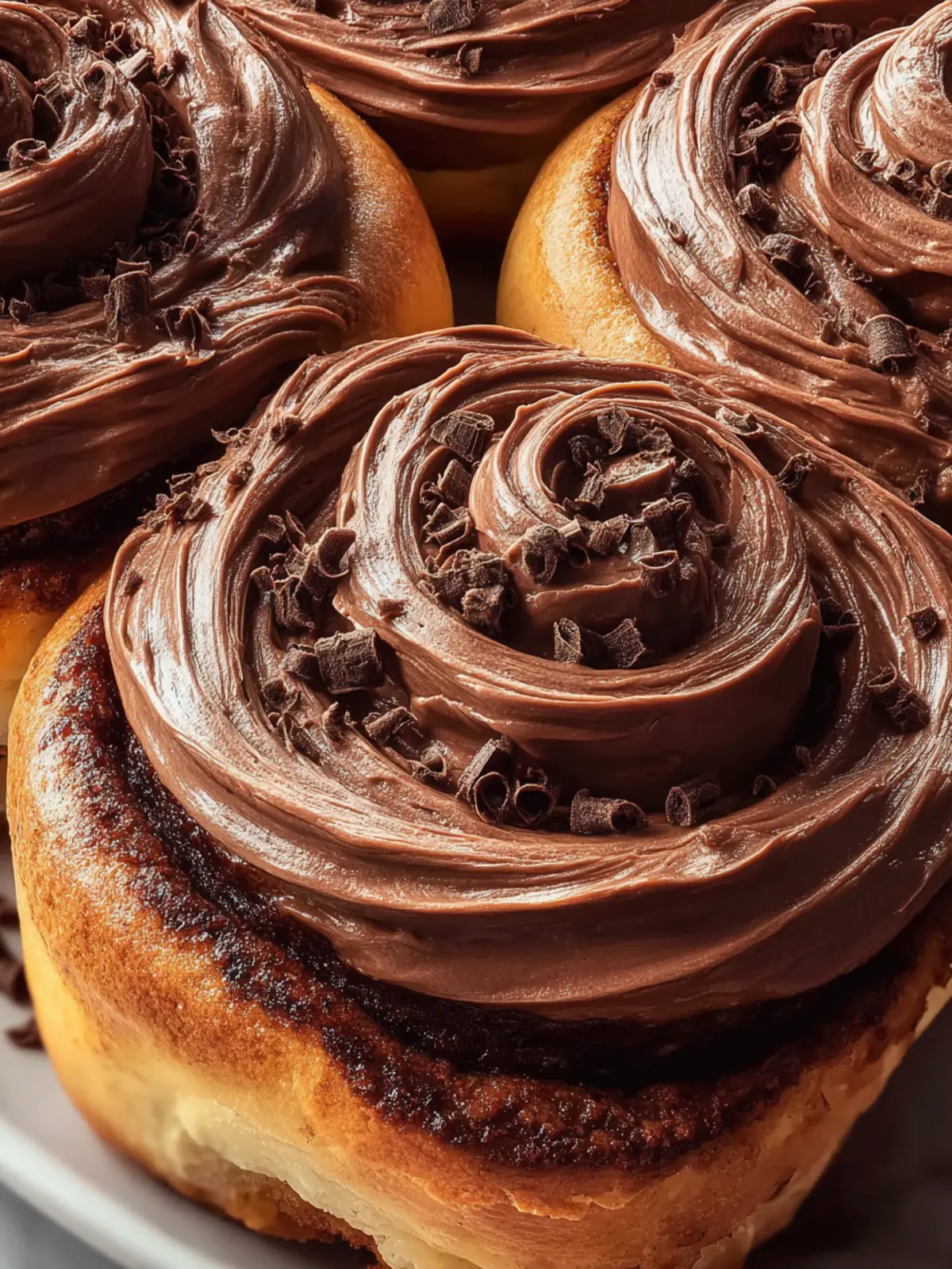 Chocolate Cinnamon Rolls: Indulgent Treat with Creamy Frosting 7