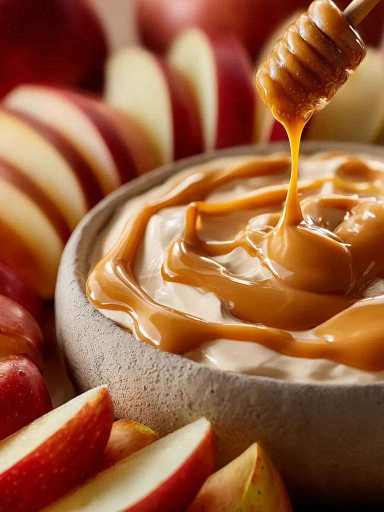 Cream Cheese Caramel Apple Dip Recipe First Image