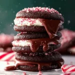 Chocolate Peppermint Sandwich Cookies: Irresistibly Festive! 9 Chocolate Peppermint Sandwich Cookies First Image