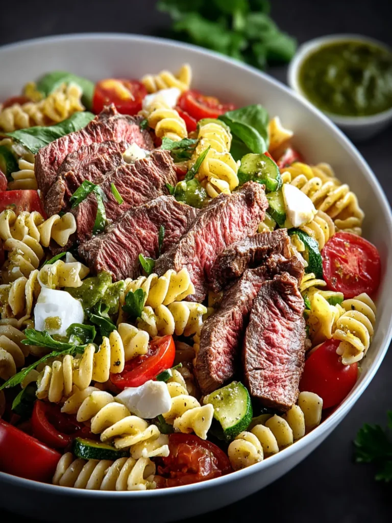 Steak Pasta Salad First Image