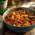 Comforting Ground Beef Goulash First Image