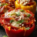 Pizza Stuffed Peppers Dinner: Easy, Flavor-Packed Delight! 9 Pizza Stuffed Peppers Dinner First Image