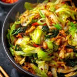 Flavorful Asian Cabbage Stir Fry: Easy, Delicious, and Vibrant! 9 Flavorful Asian Cabbage Stir Fry First Image