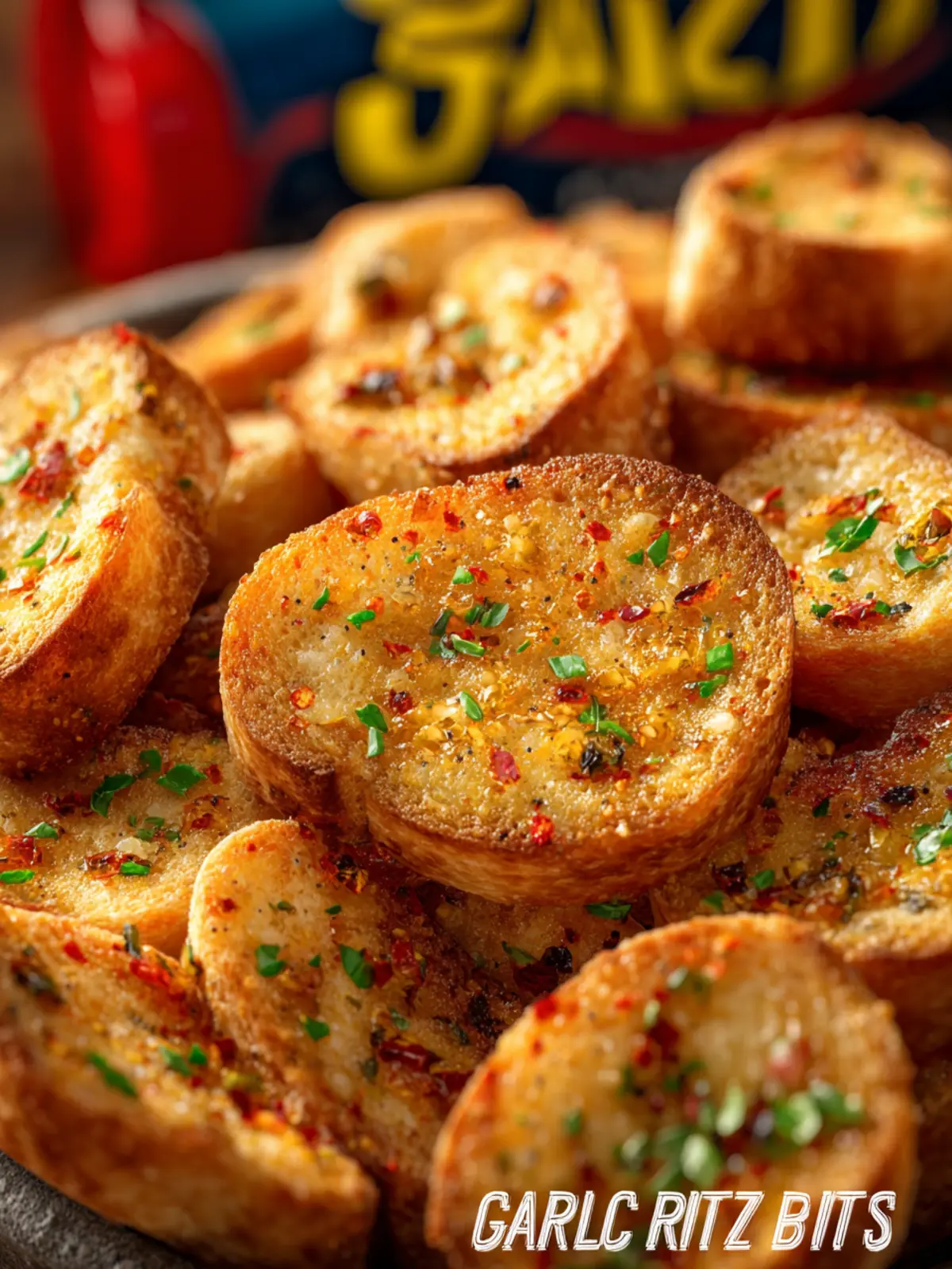 Garlic Bread Ritz Bits First Image