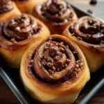 Praline Chocolate Sweet Rolls Recipe First Image