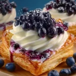 Decadent Blueberry Cream Cheese Danish First Image