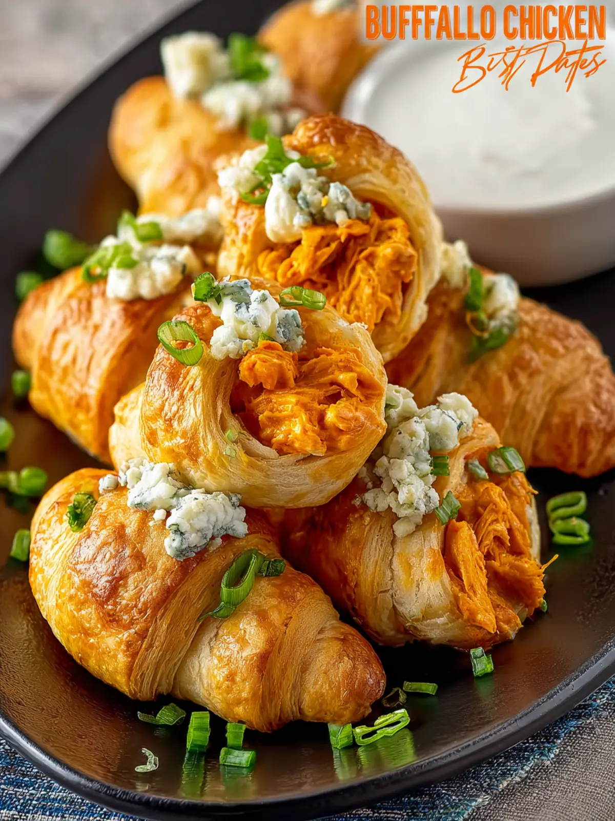 Buffalo Chicken Crescent Bites: Irresistibly Cheesy Delights 5 Buffalo Chicken Crescent Bites First Image