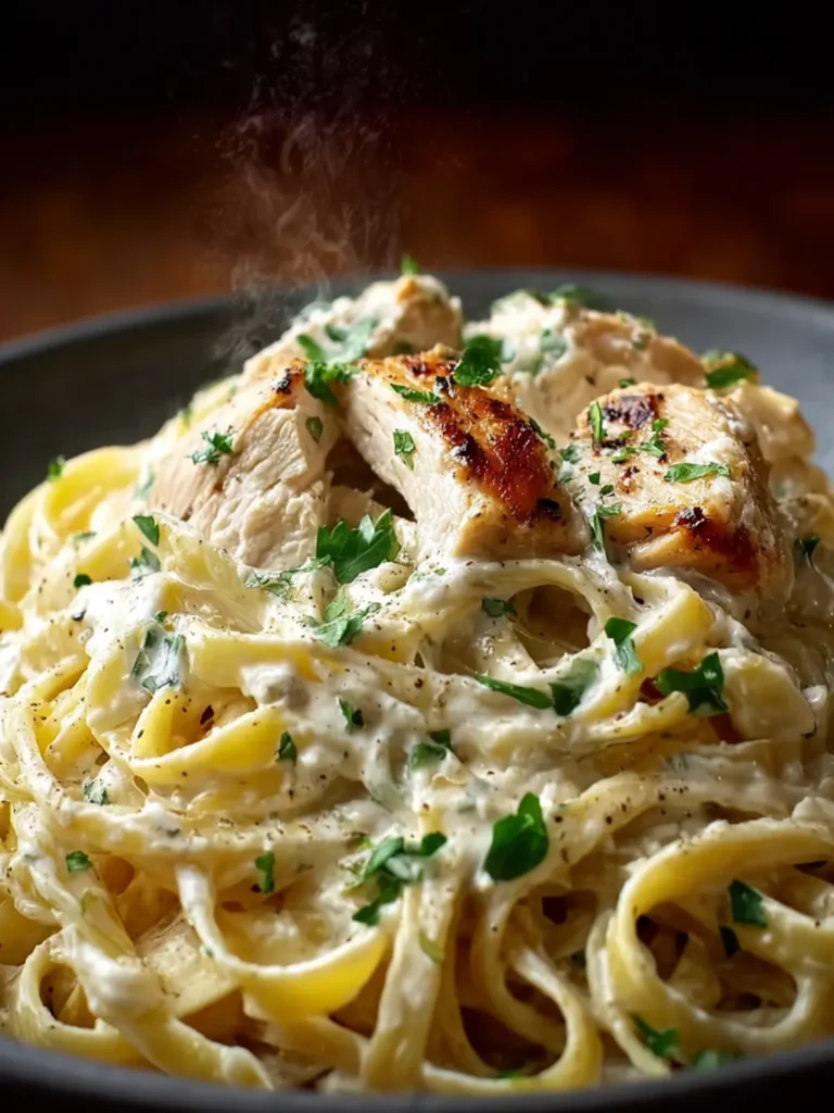 Crock Pot Chicken Alfredo First Image