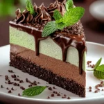 Mint Chocolate Mousse Cake First Image