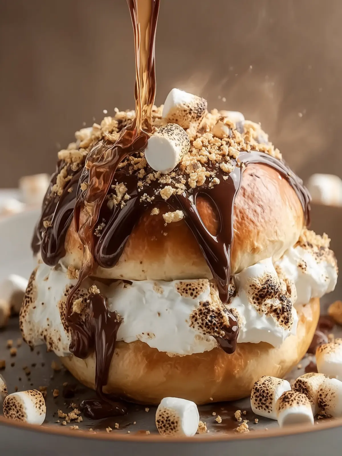 Gooey S’mores Rolls First Image
