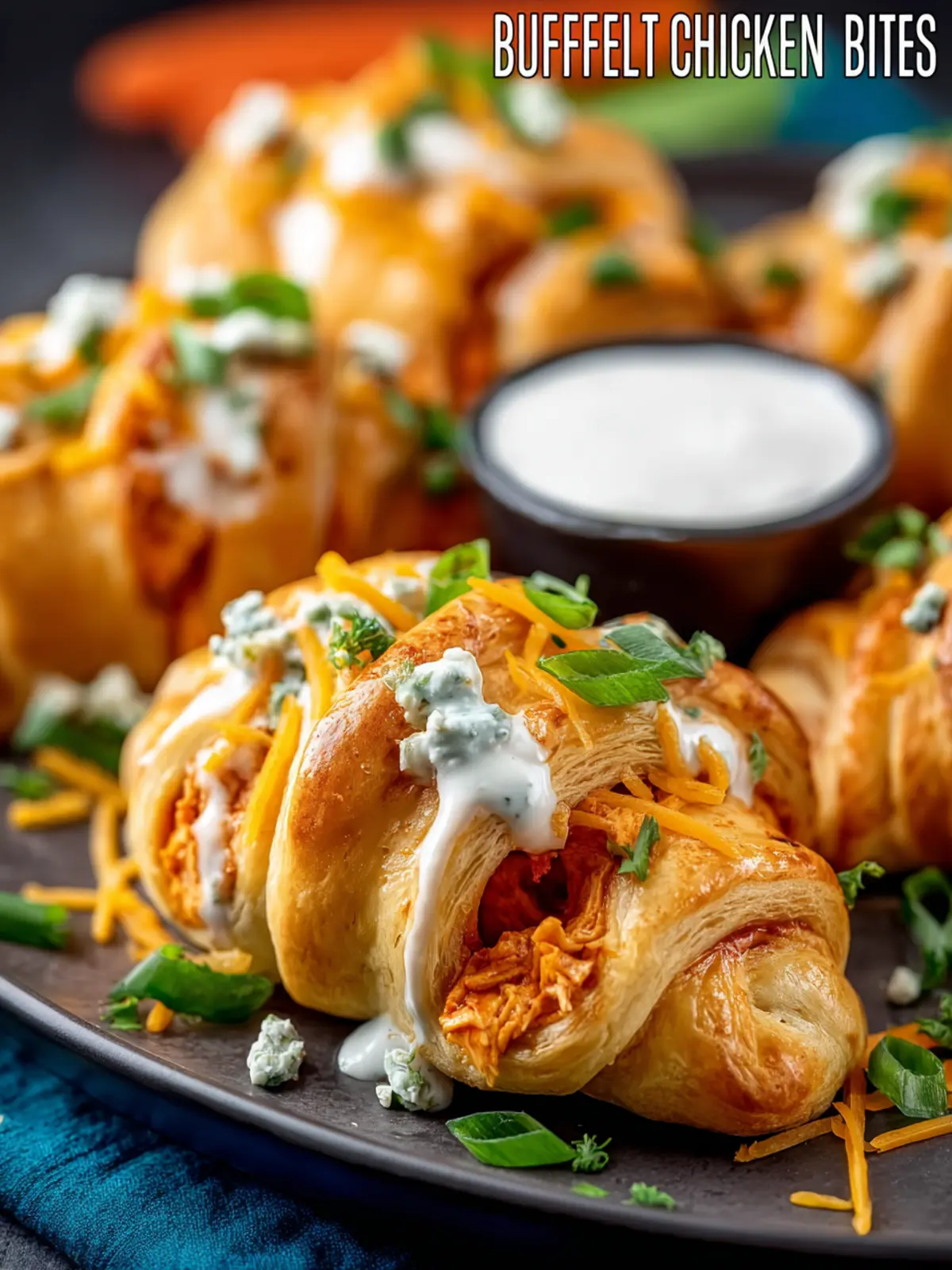Buffalo Chicken Crescent Bites: Irresistibly Cheesy Delights 6