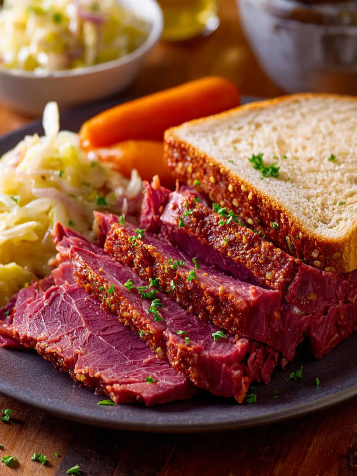 Slow Cooker Corned Beef First Image