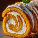Delicious Pumpkin Swirl Cheesecake Roll Recipe First Image