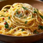 Garlic Parmesan Butter Noodles Recipe First Image