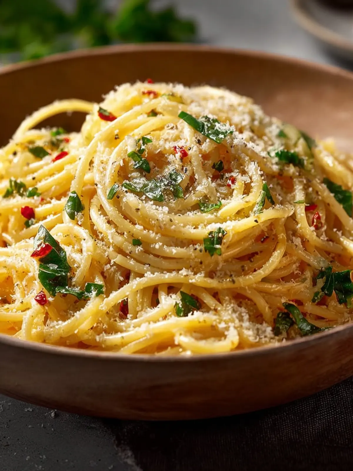 Garlic Parmesan Butter Noodles Recipe First Image
