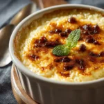 Condensed Milk Baked Rice Pudding First Image