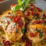 Crockpot Tuscan Chicken First Image