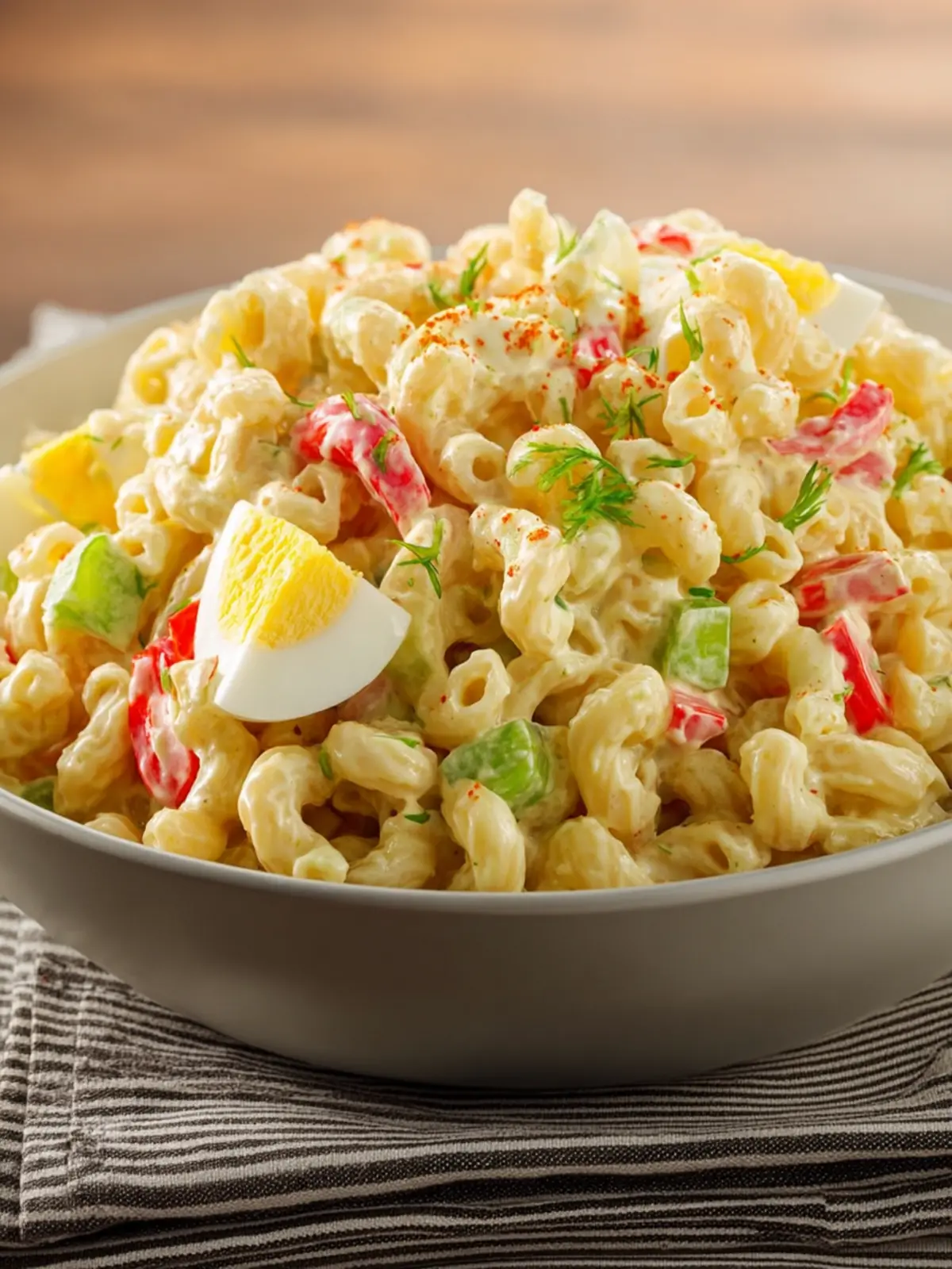 Creamy and Old Fashioned Classic Southern Macaroni Salad Bliss 6