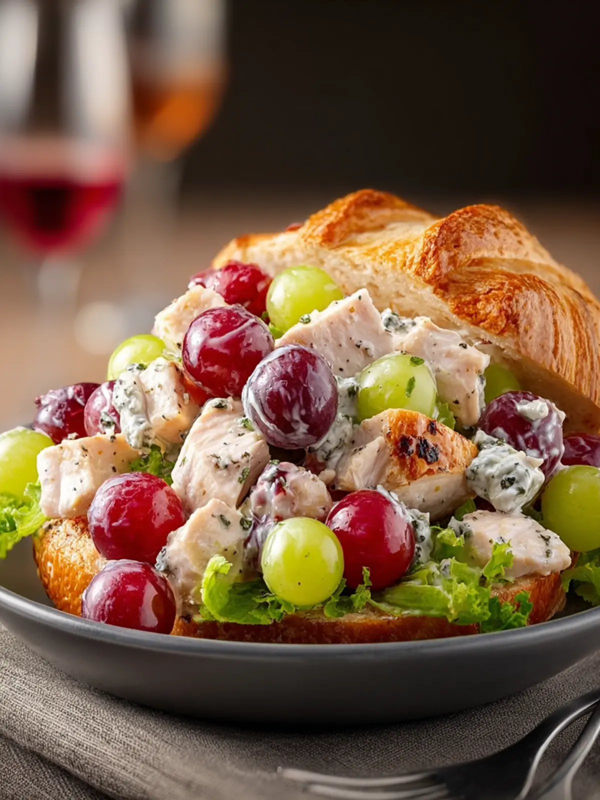Chicken Salad with Grapes Recipe First Image