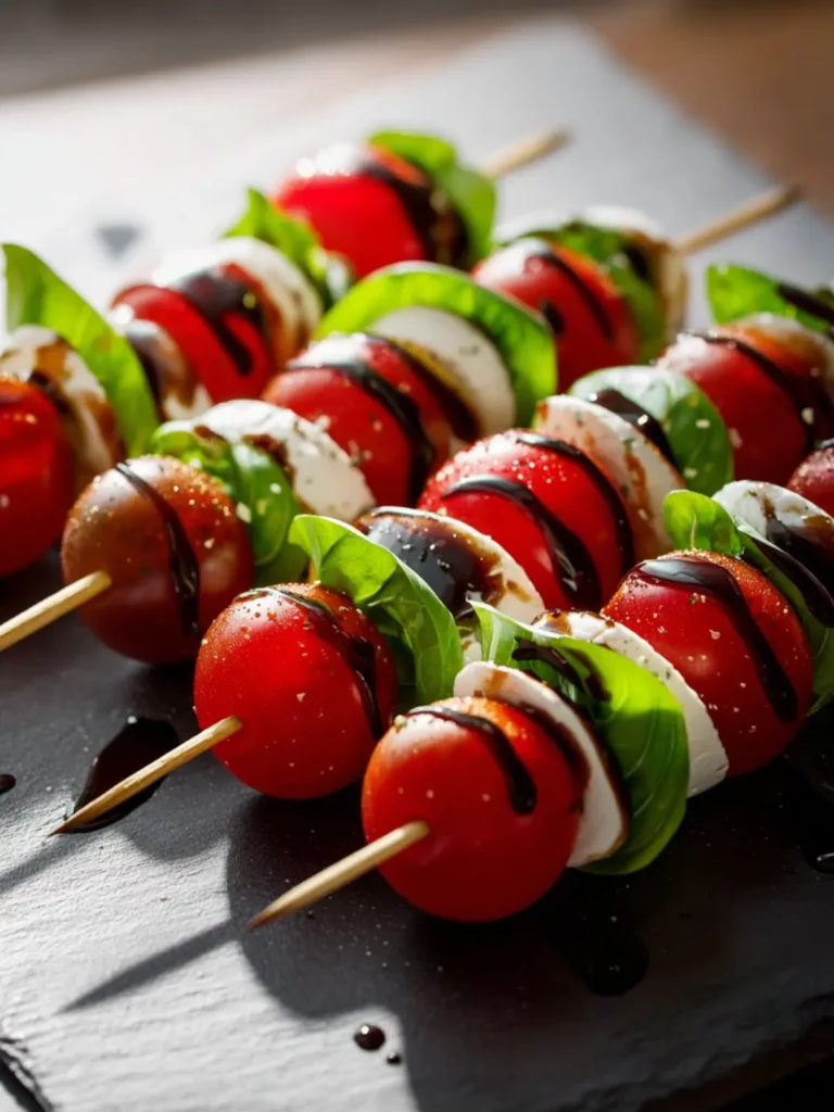 Caprese Skewers Recipe First Image