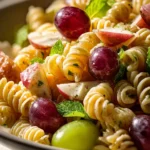 Cinnamon Apple Grape Pasta Salad First Image