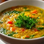 Delicious Lemon Lentil Soup First Image