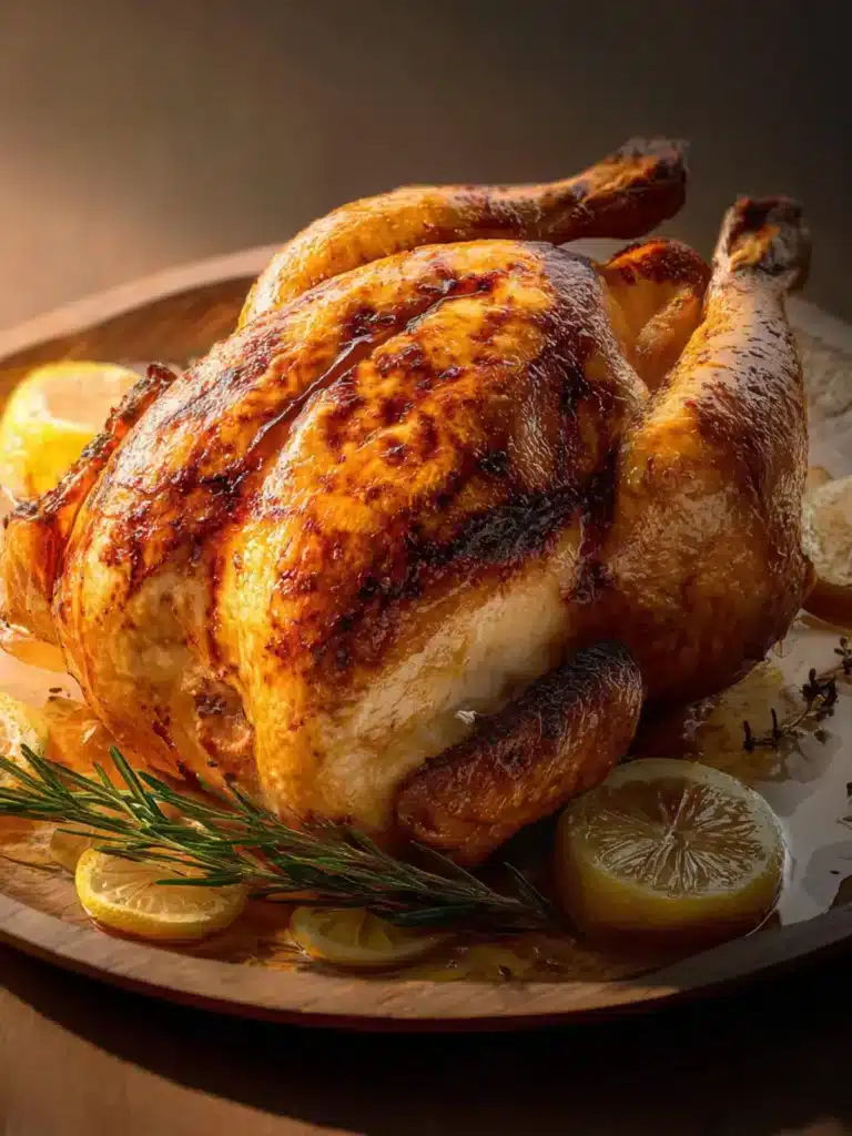 Juicy and Crispy Beer Can Chicken Recipe First Image